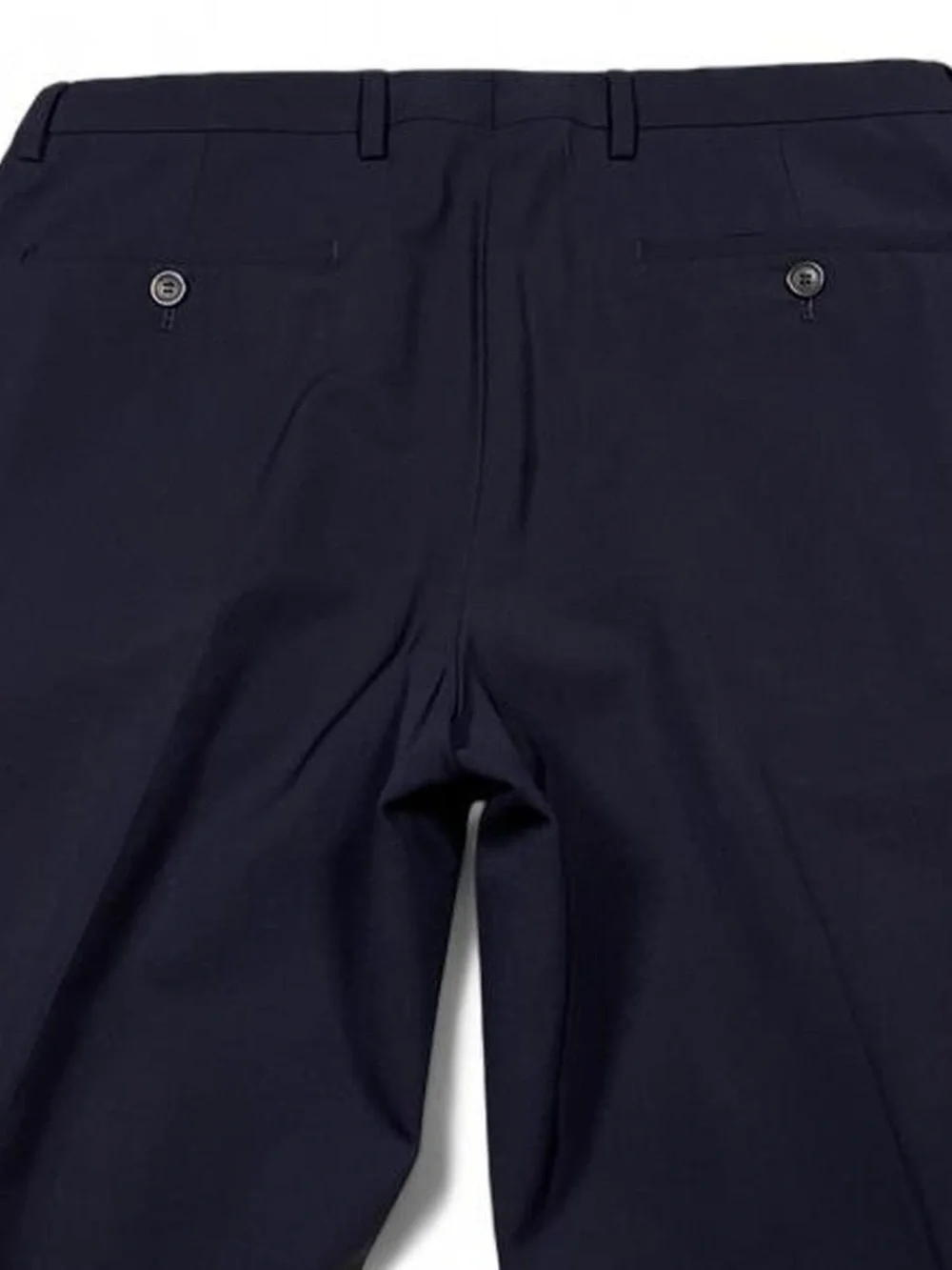 Hugo Boss The Jam75/Sharp3 Stretch Wool Navy Blue Suit Men’s Size 38S 33W 30L